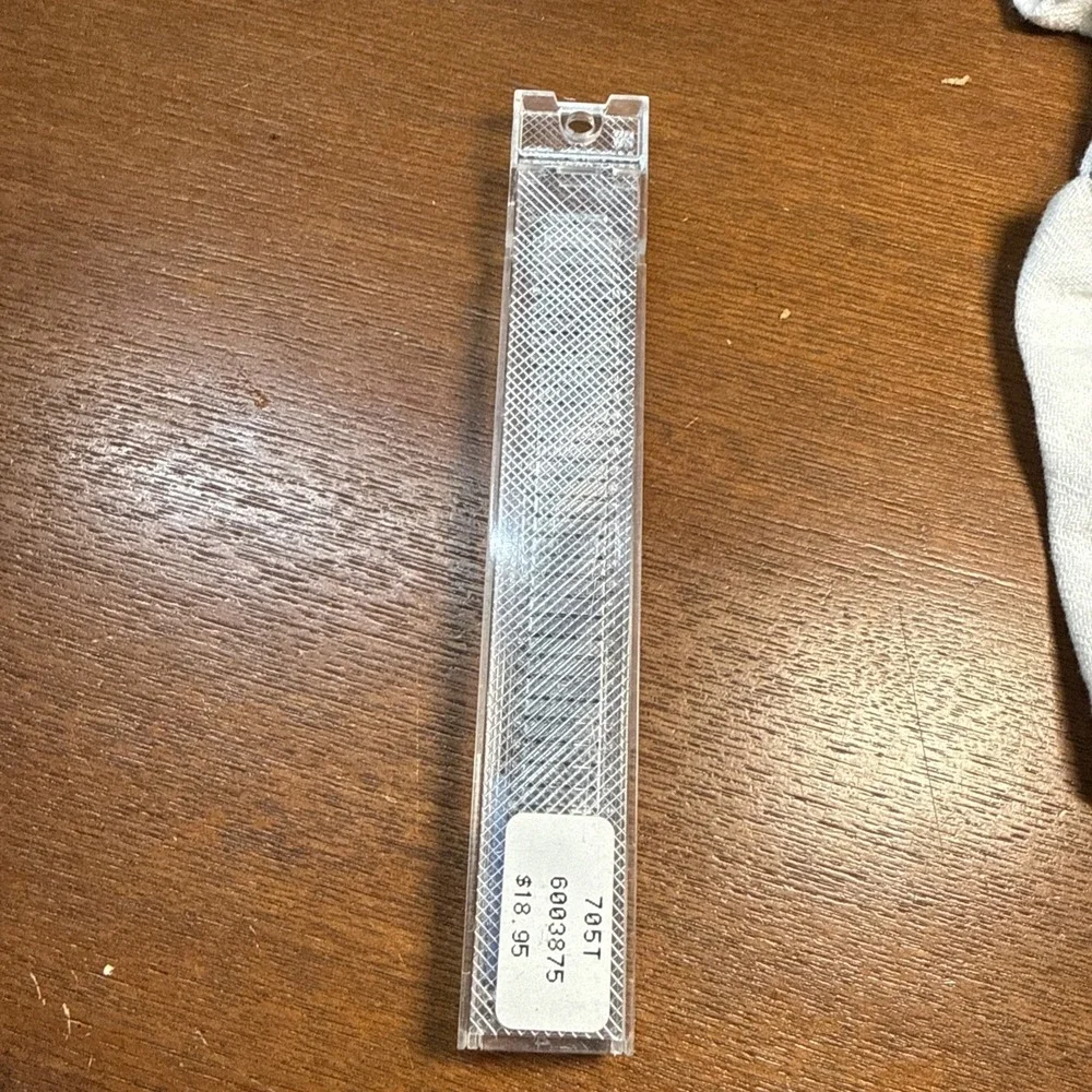 16-21mm Kreisler Gold Silver Tone Wide Dura Flex Stainless Mens Watch Band 705T